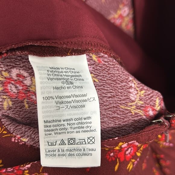 Madewell Apron Bow-Back Jumpsuit in Windowbox Floral Women’s size 0 - Picture 7 of 11